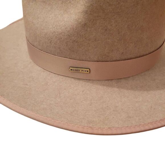 Gigi Pip Women\'s Tan Australian Wool Monroe Rancher Hat main image 7